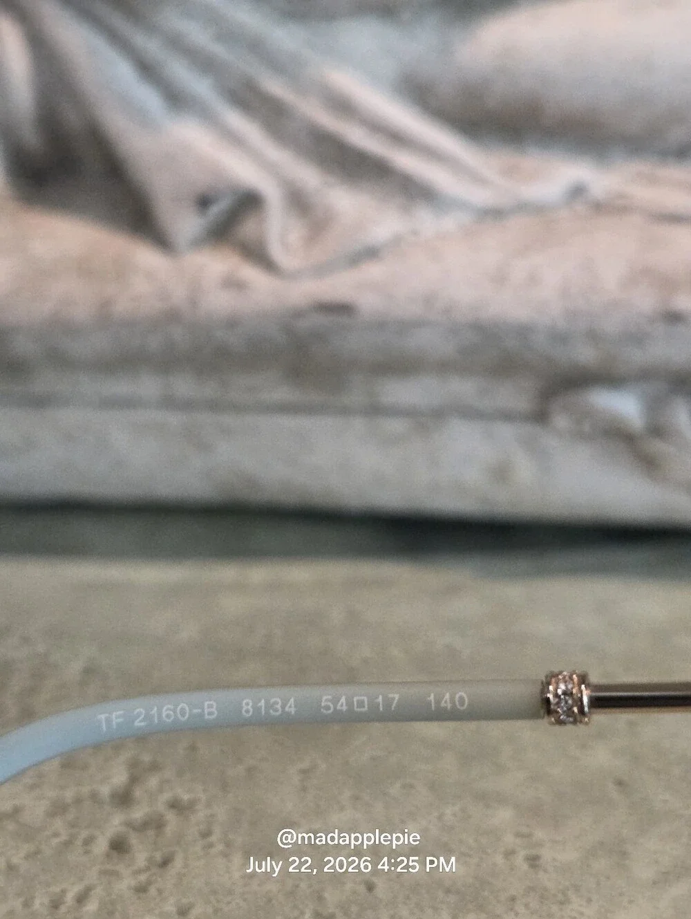 Tiffany & Co. TF2160b Infinity Eyeglass Frames Only. Designer Luxury #179